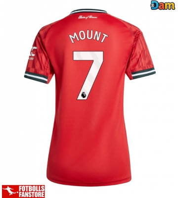 Manchester United Mason Mount #7 Hemmatröja Dam 2025-26 Kortärmad
